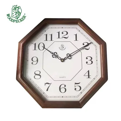 Большие многоугольные настенные часы